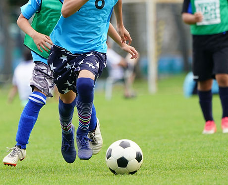 サッカーの試合