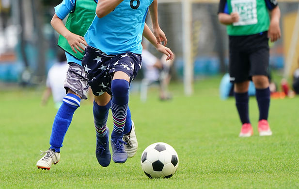 サッカーの試合