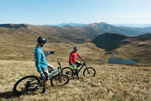 Cyclists on a Break
