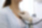 Doctor using stethoscope