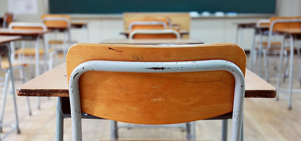 Leeres Klassenzimmer