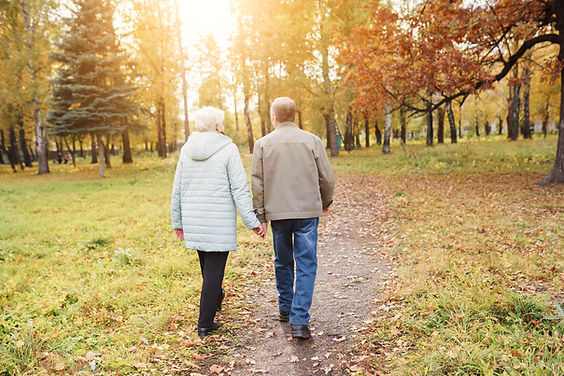Elderly couple