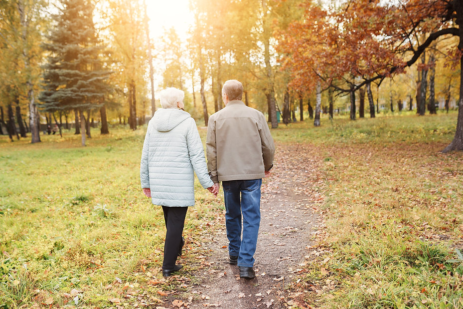 Elderly couple
