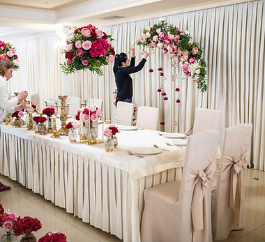 Wedding Table Setup