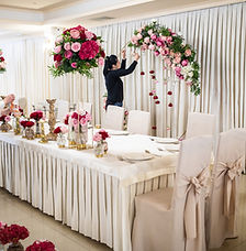 Wedding Table Setup