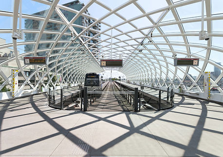 Futuristic Train Station Design