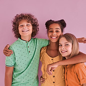 A group of happy kids