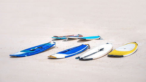 Surfboards On Sand