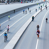 Le vélo de route en ville, évènement sportif