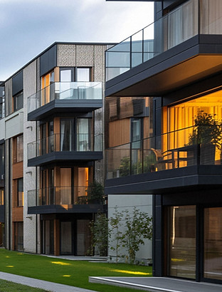 Moderne Apartmentgebäude