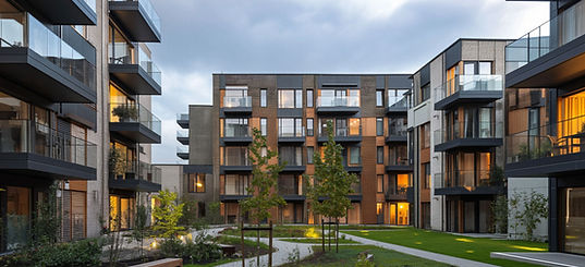 Modern Apartment Buildings