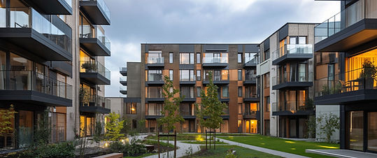 Modern Apartment Buildings