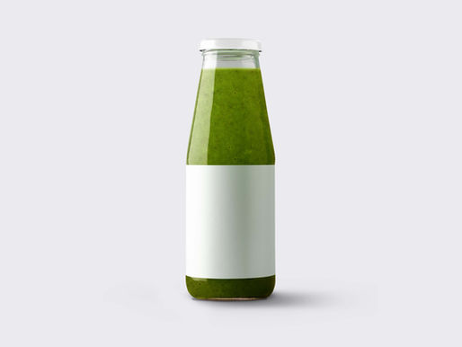 green washing Flasche