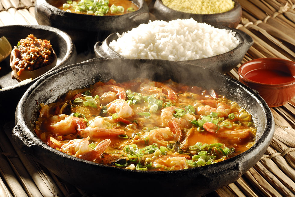 Arranged Food and Objects