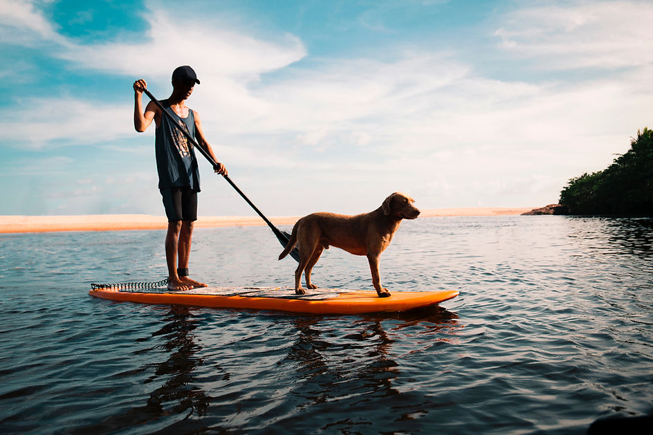 Man with Dog
