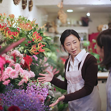 花屋の店先