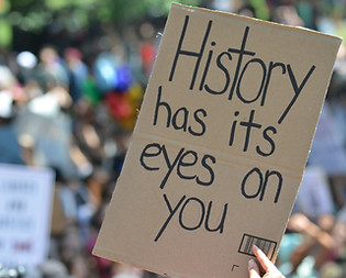 Protest Crowd Sign