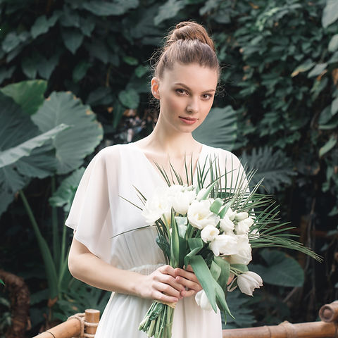 Bride with Bouquet
