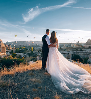 Kapadokya'da Gelin Damat