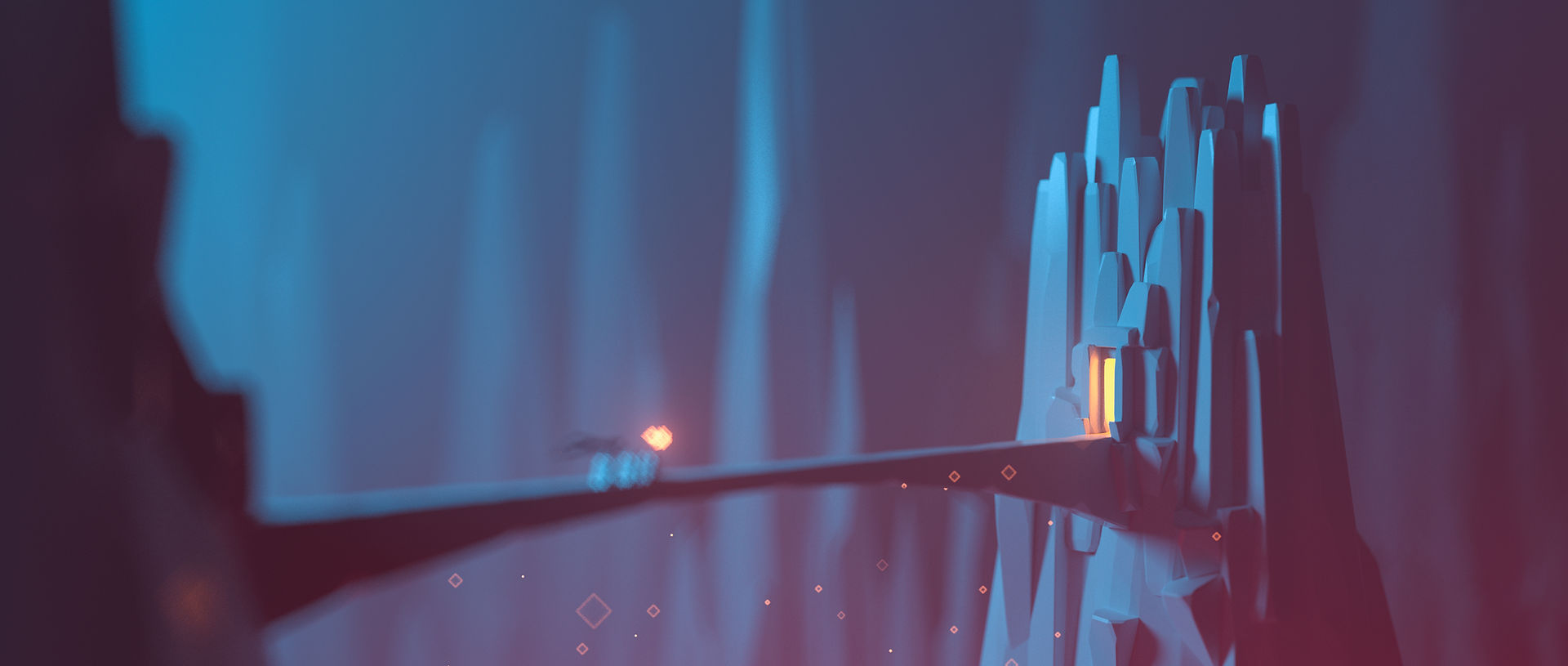 Футуристическая сцена моста