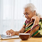 Using laptop