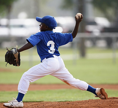 Youth Baseball Pitcher