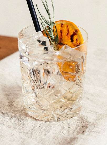 Custom cocktails at a corporate function