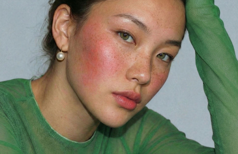 Woman With Freckles