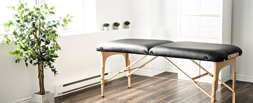 Bodywork Clinic London treatment room and clinic location