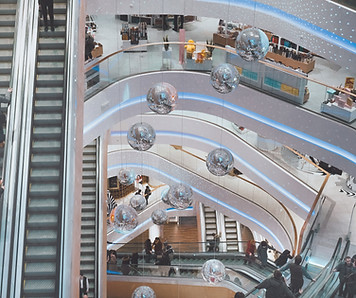 Shopping Mall Escalators
