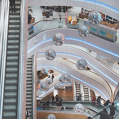 Shopping Mall Escalators
