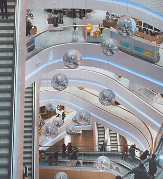 Shopping Mall Escalators