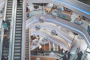 Shopping Mall Escalators