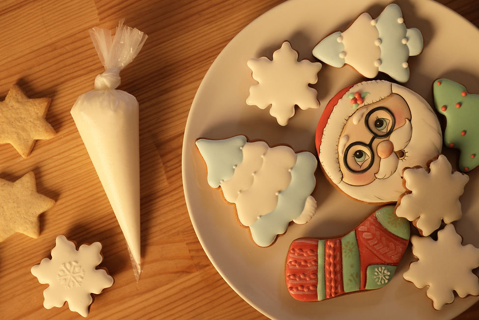 Santa Cookies