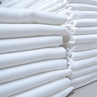 Folded White Sheets
