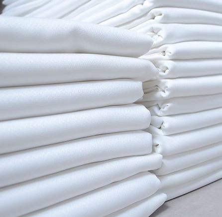 Folded White Sheets