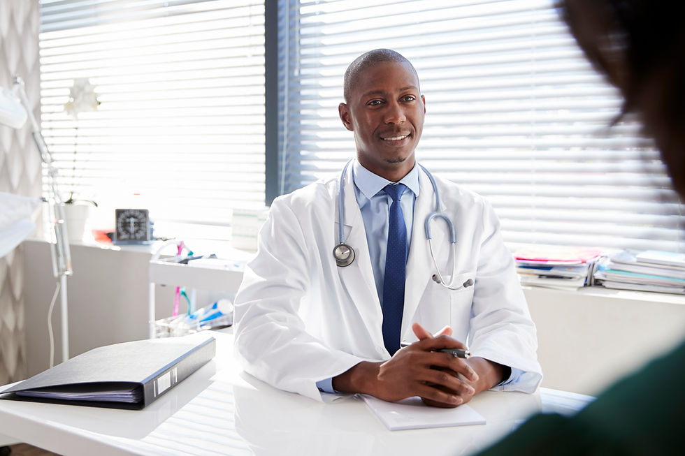 Doctor in Office