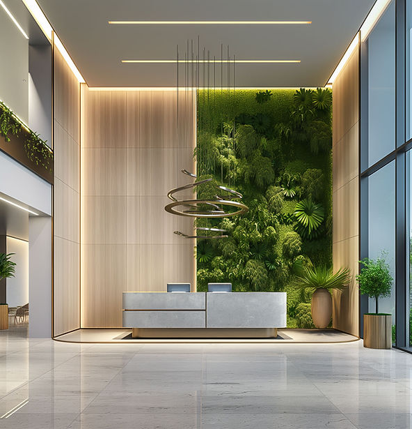 Modern Office Lobby