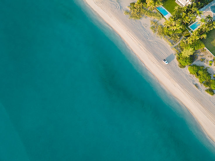 Beach Aerial View