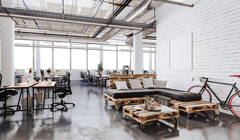 Renoviertes Büro