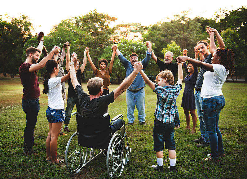 Circle of people