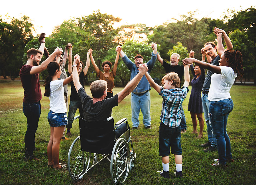 Circle of people