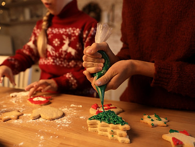 Christmas Tree Cookies 