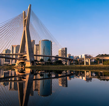 Sunset Over the Bridge