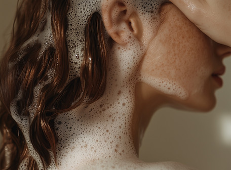 Woman Washing Hair