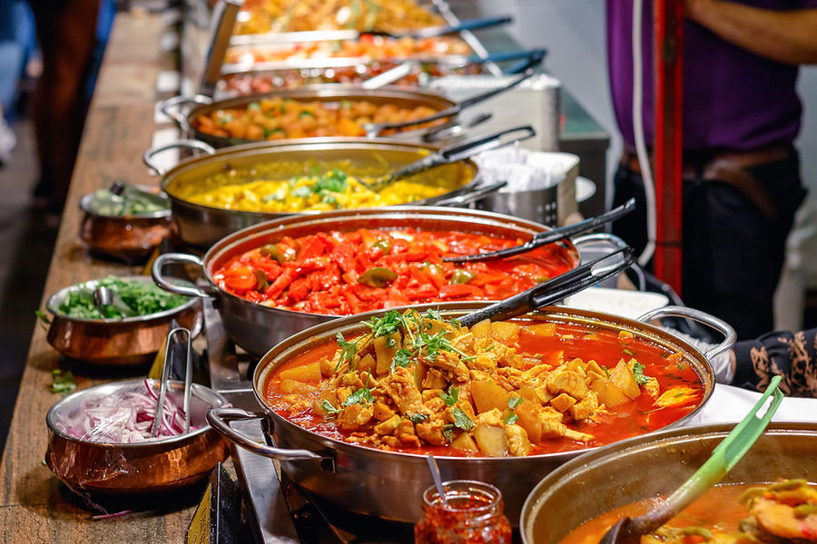Curries at Camden Market London