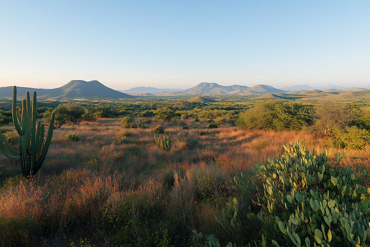 Desert Landscape View