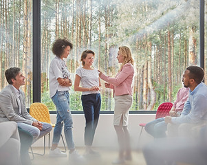 Personnes pendant l'atelier