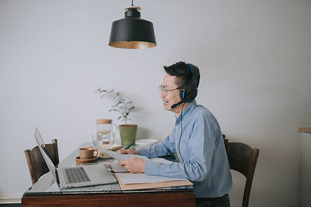 Freelancer Working from Home