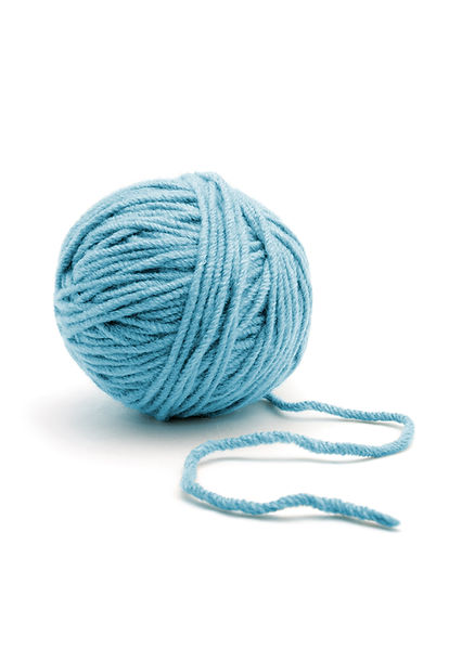 Light Blue Yarn Ball